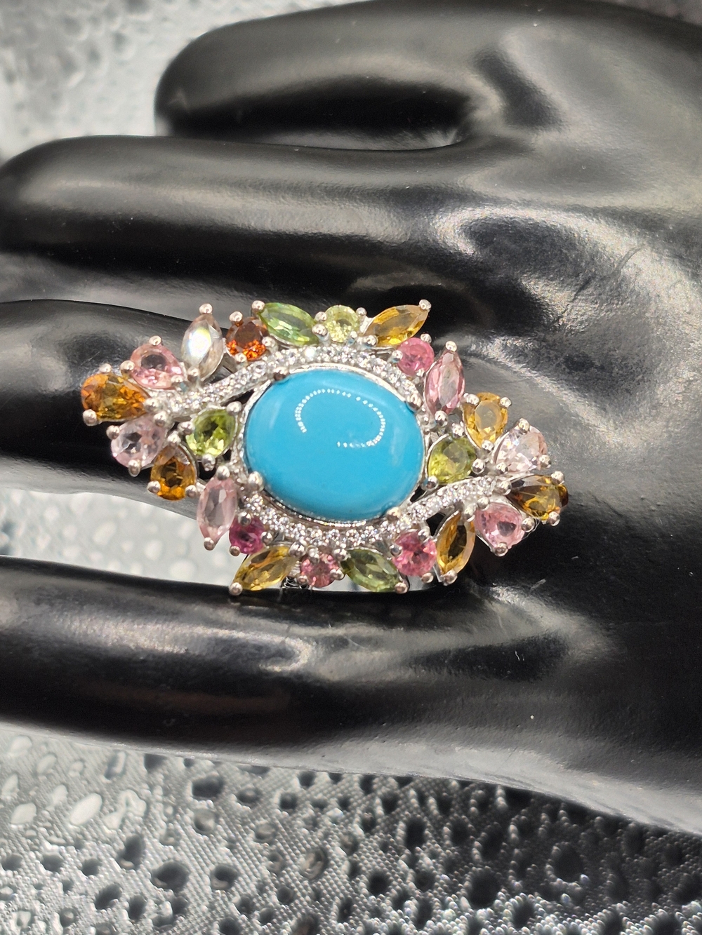 Sleeping Beauty Turquoise Ring